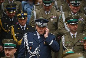 Polish President Andrzej Duda Honors Border Guard Day With Ceremony And Awards