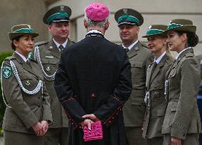 Polish President Andrzej Duda Honors Border Guard Day With Ceremony And Awards