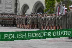 Polish President Andrzej Duda Honors Border Guard Day With Ceremony And Awards