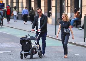 Will Arnett And Family Step Out - NYC