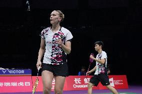 (SP)CHINA-SUZHOU-BADMINTON-SUDIRMAN CUP -INDONESIA VS GERMANY(CN)