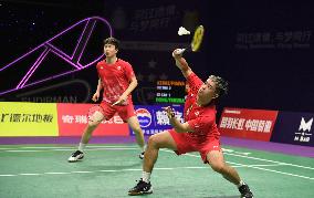 (SP)CHINA-SUZHOU-BADMINTON-SUDIRMAN CUP-THA VS CAN(CN)