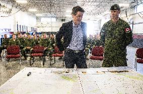 Justin Trudeau Visits Armed Forces - Edmonton