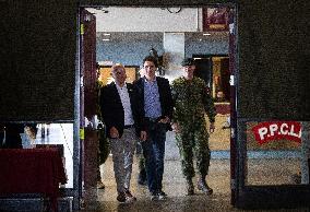 Justin Trudeau Visits Armed Forces - Edmonton