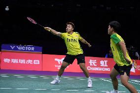 (SP)CHINA-SUZHOU-BADMINTON-SUDIRMAN CUP-INDONESIA VS GERMANY(CN)