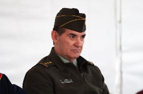 Colombian Minister Of Defense Inaugurates New Ministry Headquaters Construction