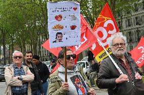 Demonstration Against Pensions Reform - Versaille