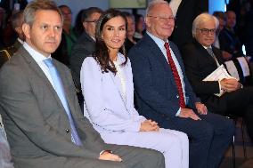 Queen Letizia Attends An Event - Madrid