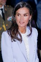 Queen Letizia At XXII Mental Health Congress - Madrid