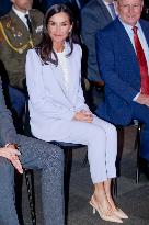 Queen Letizia At XXII Mental Health Congress - Madrid