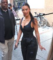 Kim Kardashian Leaves New Tiffany Store - NYC