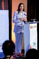 Queen Letizia At XXII Mental Health Congress - Madrid