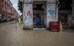 Heavy Rainfall In Bologna - Italy