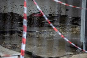 Heavy Rainfall In Bologna - Italy