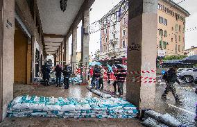 Heavy Rainfall In Bologna - Italy