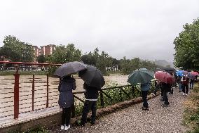 Heavy Rainfall In Casena - Italy
