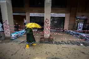 Heavy Rainfall In Bologna - Italy