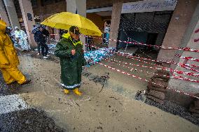 Heavy Rainfall In Bologna - Italy