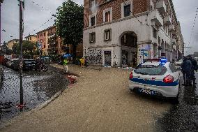 Heavy Rainfall In Bologna - Italy