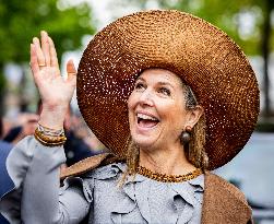 Queen Maxima At The Opening Of The Van Gogh Village Museum