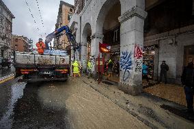 Heavy Rainfall In Bologna - Italy