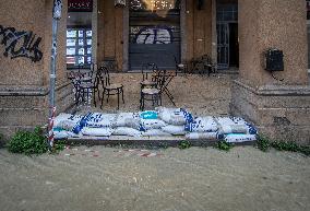 Heavy Rainfall In Bologna - Italy