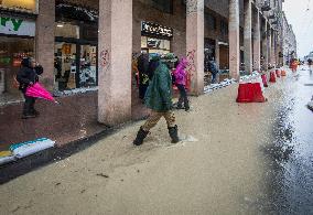 Heavy Rainfall In Bologna - Italy