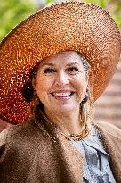 Queen Maxima At The Opening Of The Van Gogh Village Museum