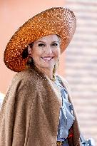 Queen Maxima At The Opening Of The Van Gogh Village Museum