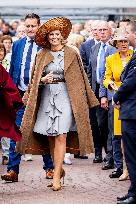 Queen Maxima At The Opening Of The Van Gogh Village Museum