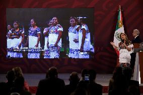 President Of Mexico Lopez Obrador Daily News Conference