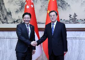 CHINA-BEIJING-DING XUEXIANG-SINGAPORE-TALKS (CN)