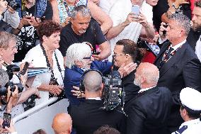 Cannes Opening Johnny Depp And Pierre Richar DB