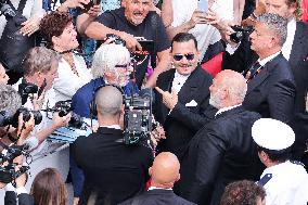 Cannes Opening Johnny Depp And Pierre Richar DB