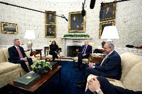 Joe Biden with Congressional Leadership - Washington