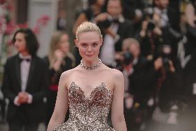 ''Jeanne du Barry'' Screening & Opening Ceremony Red Carpet - The 76th Annual Cannes Film Festival