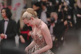 ''Jeanne du Barry'' Screening & Opening Ceremony Red Carpet - The 76th Annual Cannes Film Festival