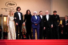 ''Jeanne du Barry'' Screening & Opening Ceremony Red Carpet - The 76th Annual Cannes Film Festival