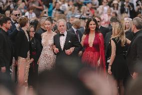 ''Jeanne du Barry'' Screening & Opening Ceremony Red Carpet - The 76th Annual Cannes Film Festival