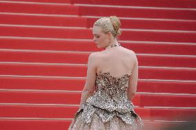 ''Jeanne du Barry'' Screening & Opening Ceremony Red Carpet - The 76th Annual Cannes Film Festival