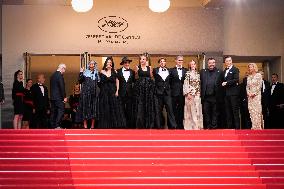 ''Jeanne du Barry'' Screening & Opening Ceremony Red Carpet - The 76th Annual Cannes Film Festival