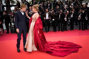 ''Jeanne du Barry'' Screening & Opening Ceremony Red Carpet - The 76th Annual Cannes Film Festival