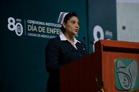 Institutional Ceremony Of Nursing Day In Mexico