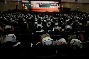 Institutional Ceremony Of Nursing Day In Mexico
