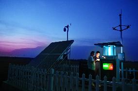 Farmland Iot Monitoring Station In China