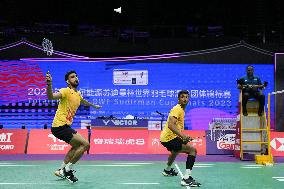 (SP)CHINA-SUZHOU-BADMINTON-SUDIRMAN CUP-INDIA VS AUSTRALIA(CN)