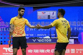 (SP)CHINA-SUZHOU-BADMINTON-SUDIRMAN CUP-INDIA VS AUSTRALIA(CN)