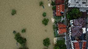 CROATIA-KOSTAJNICA-FLOODING