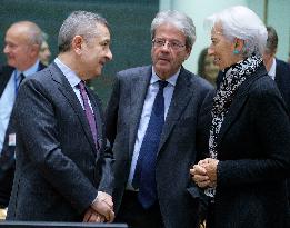Eurogroup Ministers Meeting - Brussels