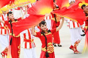 CHINA-SHAANXI-XI'AN-CHINA-CENTRAL ASIA SUMMIT-PRESIDENTS-ARRIVAL-PERFORMANCE (CN)